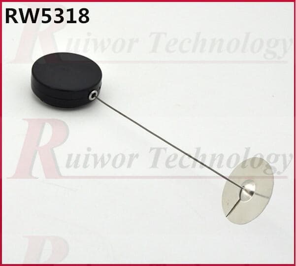 RW5318 Round Retractable Security Pull Boxes Metal